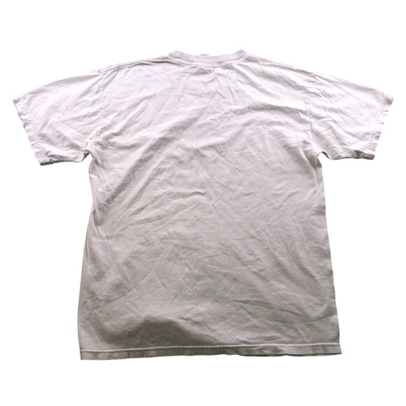 Gildan Men's T-Shirt Medium Friends of The Dragon Art Fair Graphic Tee White - Picture 3 of 11